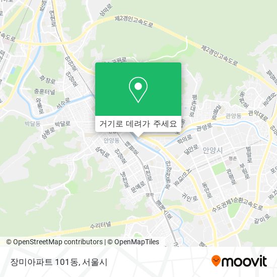 장미아파트 101동 지도