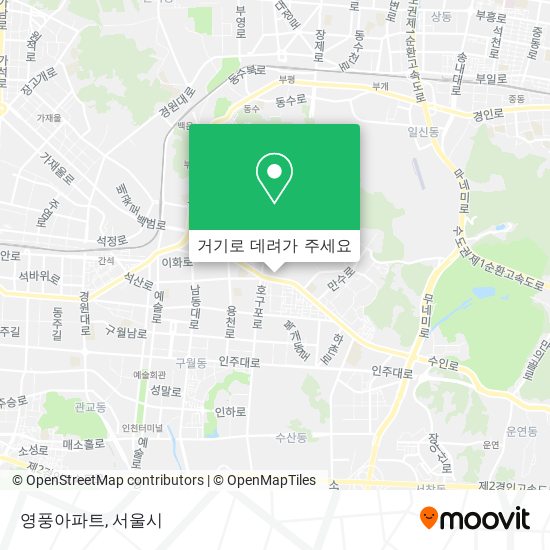 영풍아파트 지도