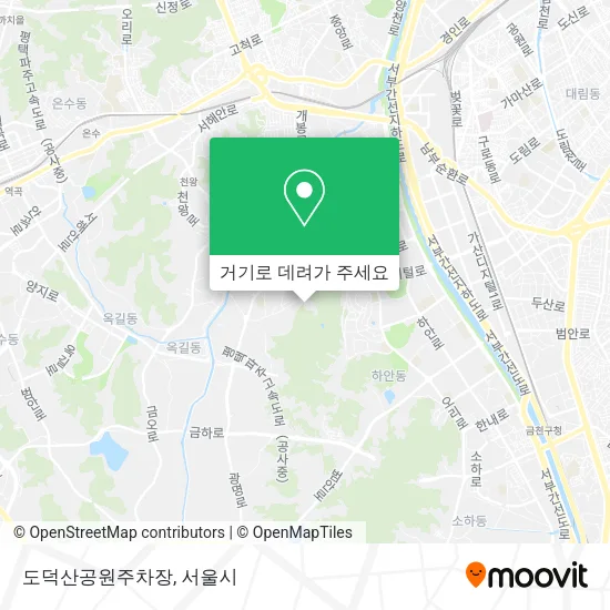 도덕산공원주차장 지도
