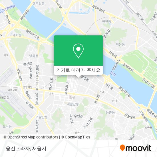웅진프라자 지도