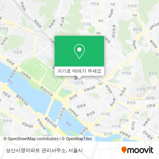 성산시영아파트 관리사무소 지도