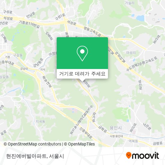 현진에버빌아파트 지도