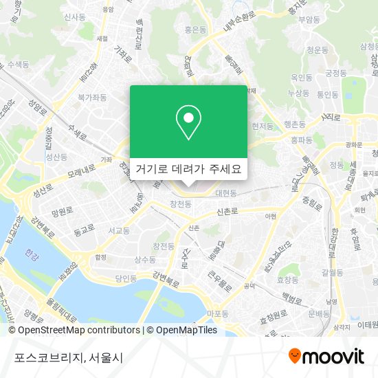 포스코브리지 지도