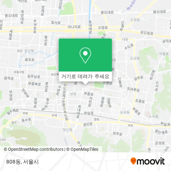 808동 지도