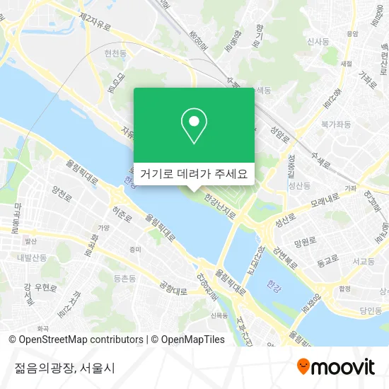 젊음의광장 지도
