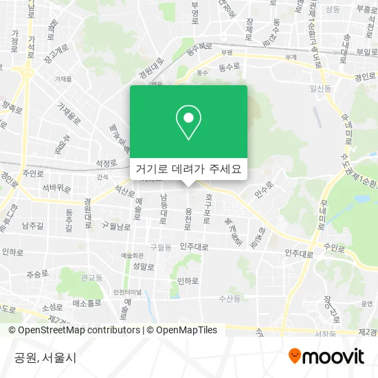 공원 지도