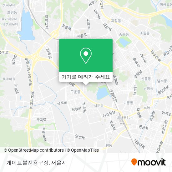 게이트볼전용구장 지도