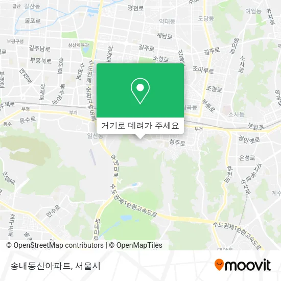 송내동신아파트 지도