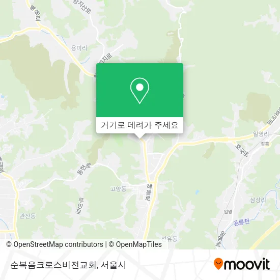 순복음크로스비전교회 지도