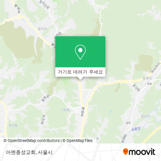 아멘충성교회 지도