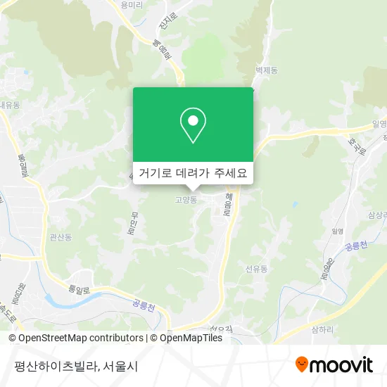 평산하이츠빌라 지도