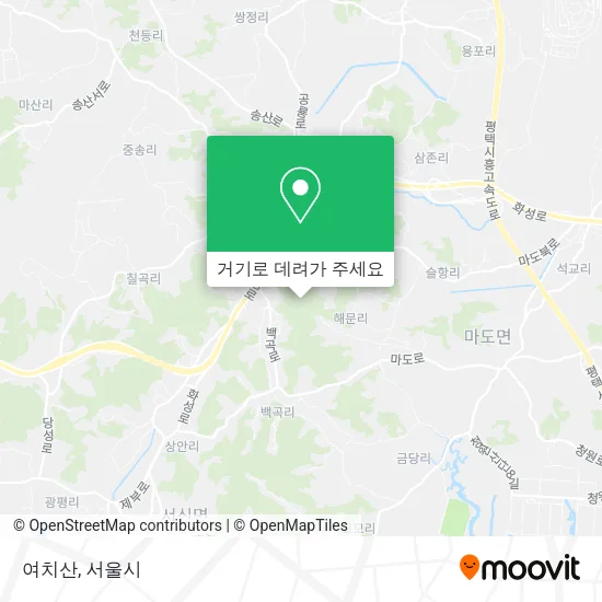 여치산 지도