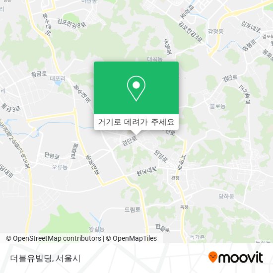 더블유빌딩 지도