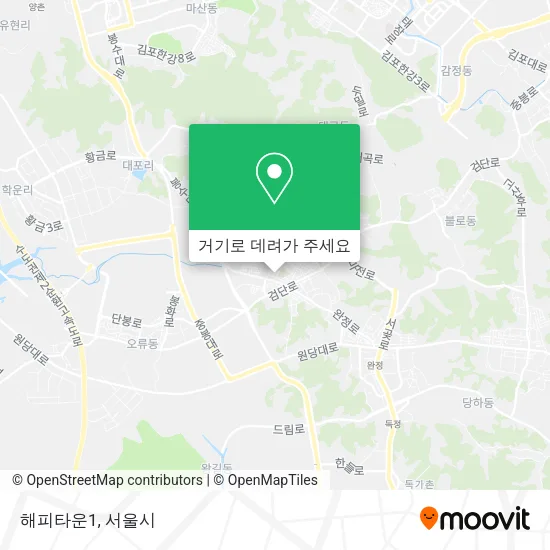 해피타운1 지도