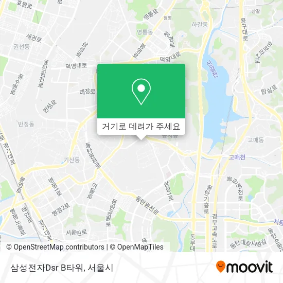 삼성전자Dsr B타워 지도