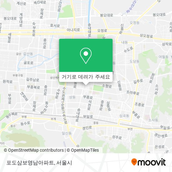 포도삼보영남아파트 지도