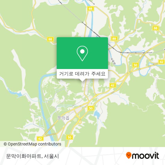 문막이화아파트 지도