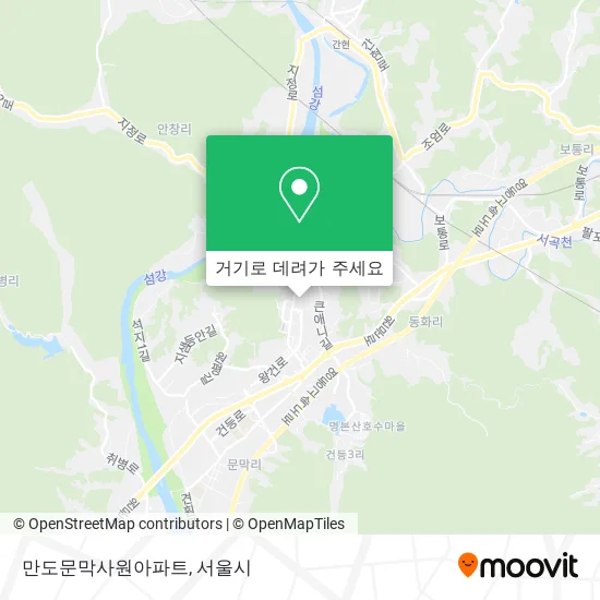 만도문막사원아파트 지도