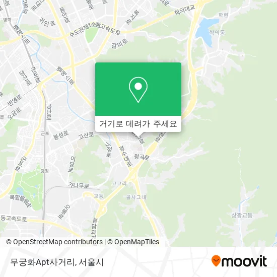 무궁화Apt사거리 지도