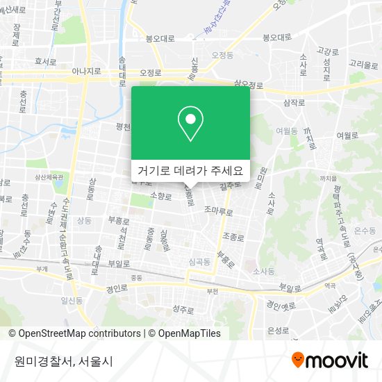 원미경찰서 지도
