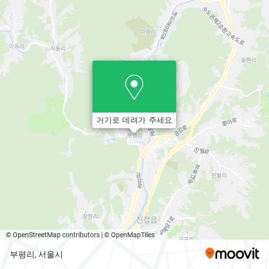 부평리 지도