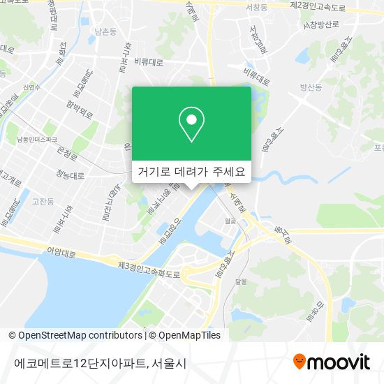 에코메트로12단지아파트 지도