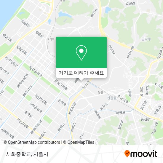 시화중학교 지도