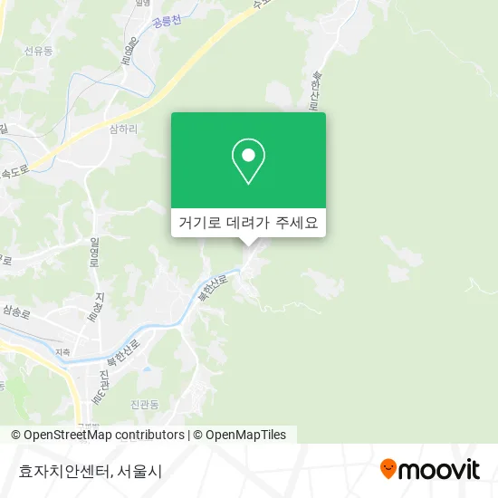 효자치안센터 지도