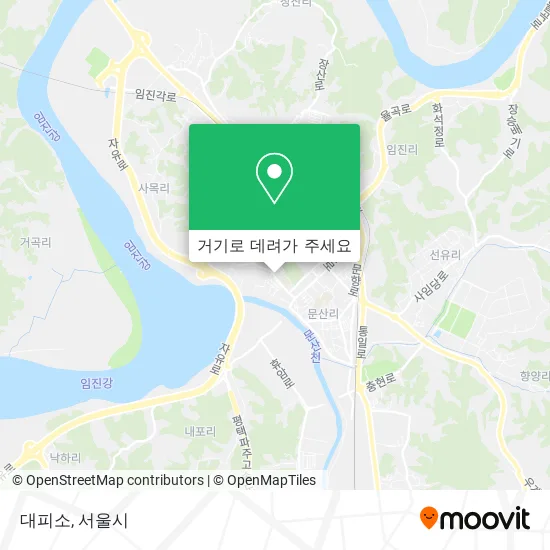 대피소 지도