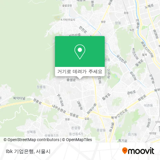 Ibk 기업은행 지도