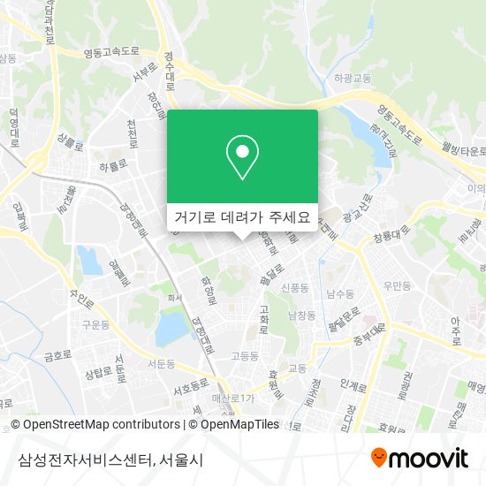 삼성전자서비스센터 지도