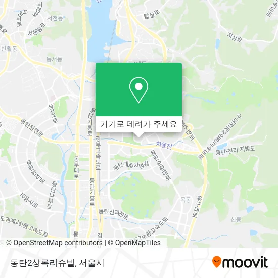 동탄2상록리슈빌 지도