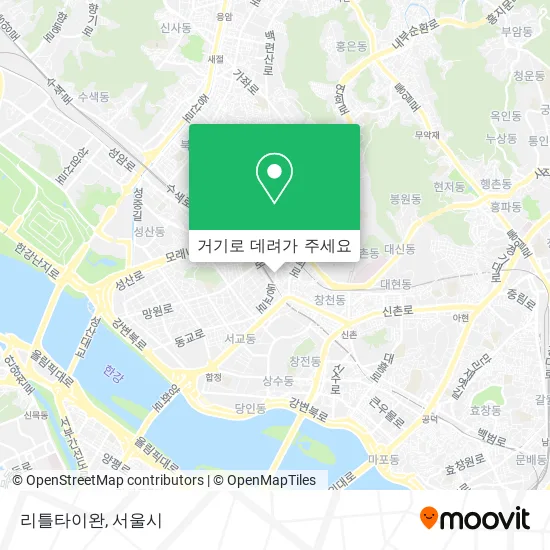 리틀타이완 지도