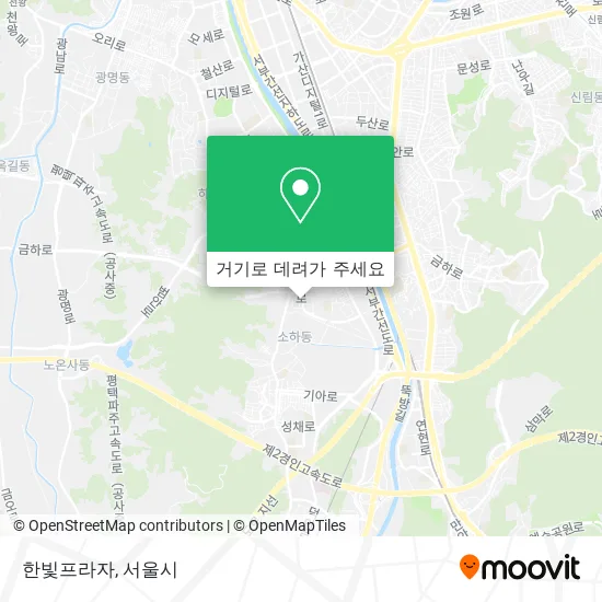 한빛프라자 지도