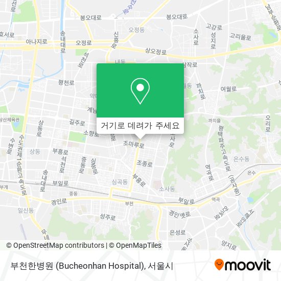 부천한병원 (Bucheonhan Hospital) 지도