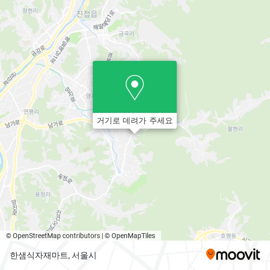 한샘식자재마트 지도