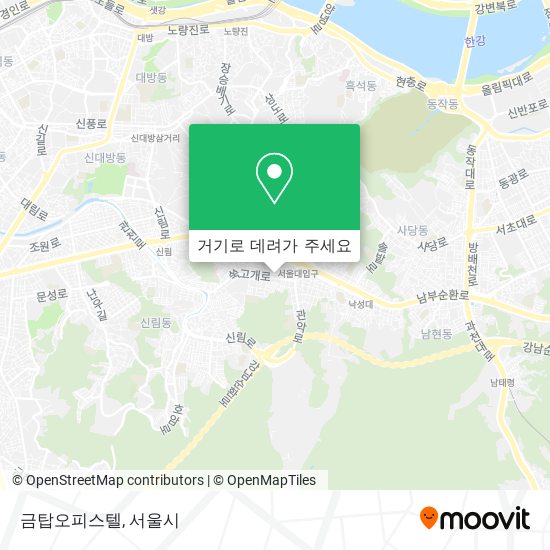 금탑오피스텔 지도