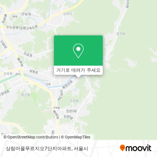 상림마을푸르지오7단지아파트 지도