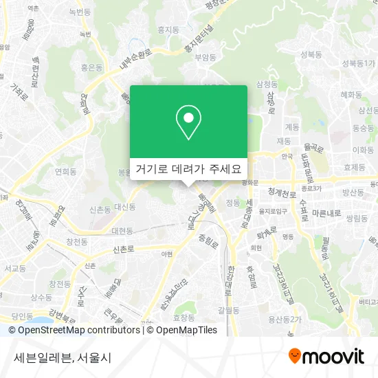 세븐일레븐 지도