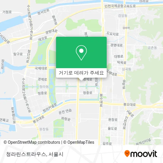 청라린스트라우스 지도