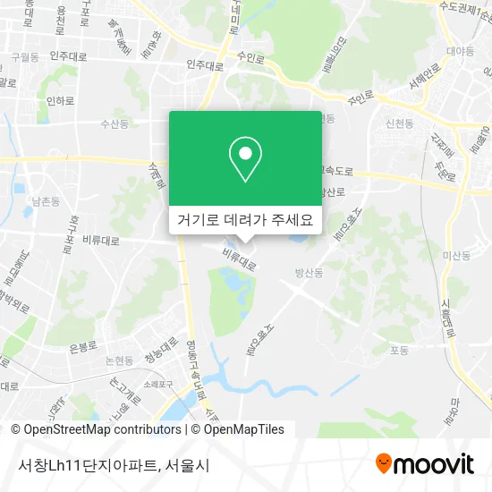 서창Lh11단지아파트 지도