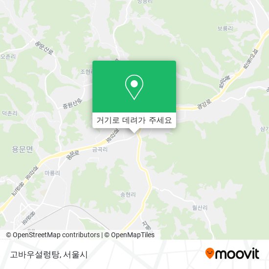 고바우설렁탕 지도