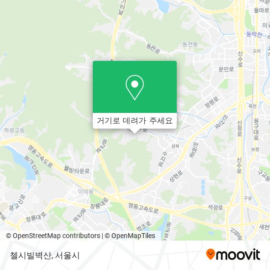 첼시빌벽산 지도