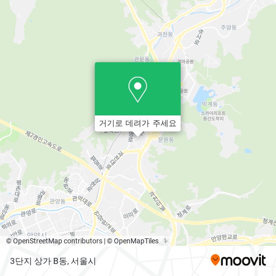 3단지 상가 B동 지도