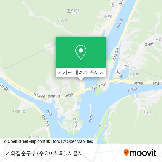 기와집순두부 (수요미식회) 지도