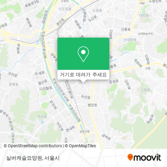 실버캐슬요양원 지도