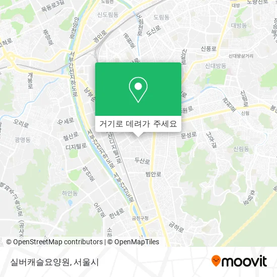실버캐슬요양원 지도