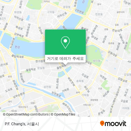 P.F. Chang's 지도