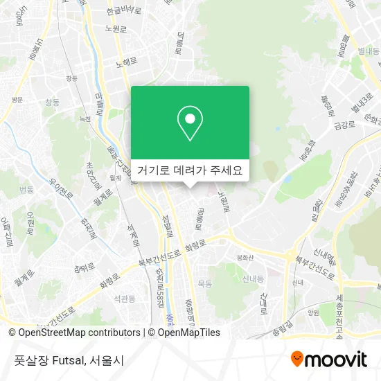 풋살장 Futsal 지도