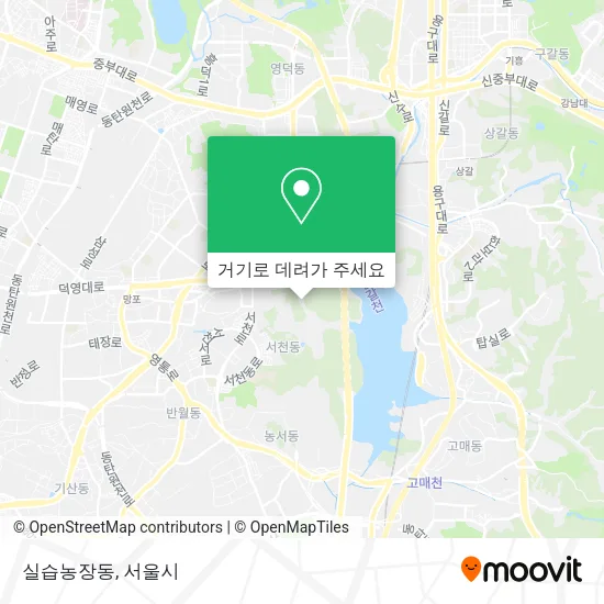 실습농장동 지도